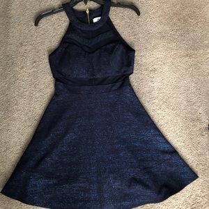 Emerald Sundae Blue Sparkly Dress